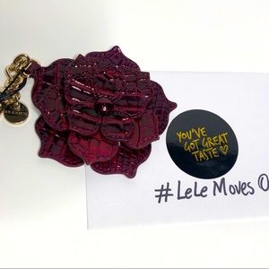 Brahmin Ruby Magnolia Key Fob 🌺